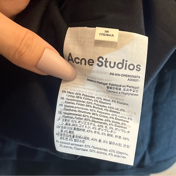 Acne Studios Corset Dress - Picture 7 of 7